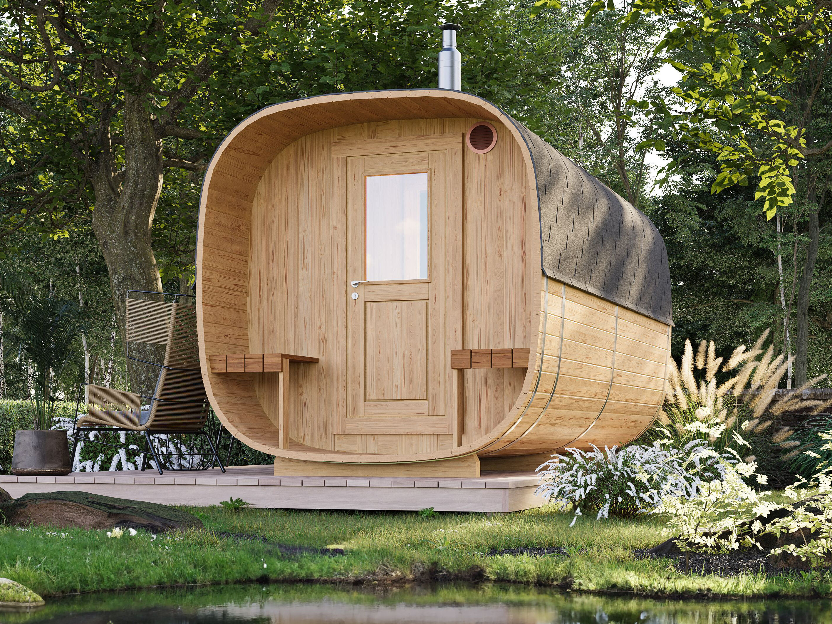 26% Rabatt ! Fjordholz Fass-Sauna Modell Quadro 400 cm 2-Raum Unkategorisiert online kaufen 26% Rabatt ! Fjordholz Fass-Sauna Modell Quadro 400 cm 2-Raum Unkategorisiert online kaufen