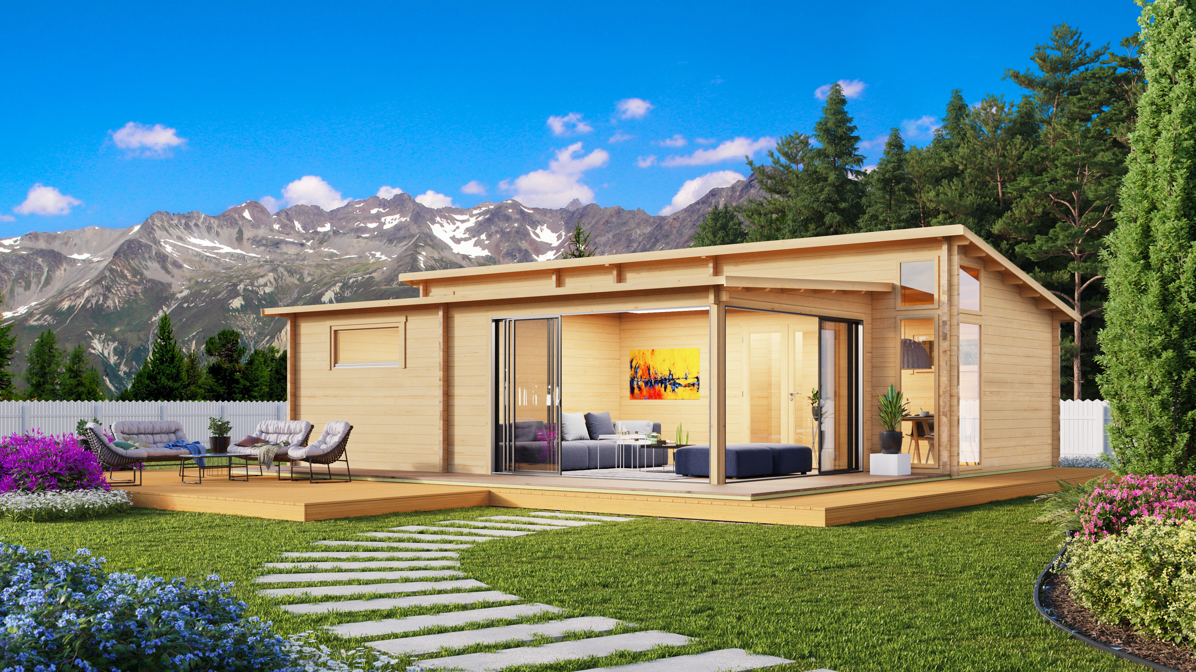 26% Rabatt ! Fjordholz Ferien- und Freizeithaus Modell Nizza 10x8m Unkategorisiert online kaufen