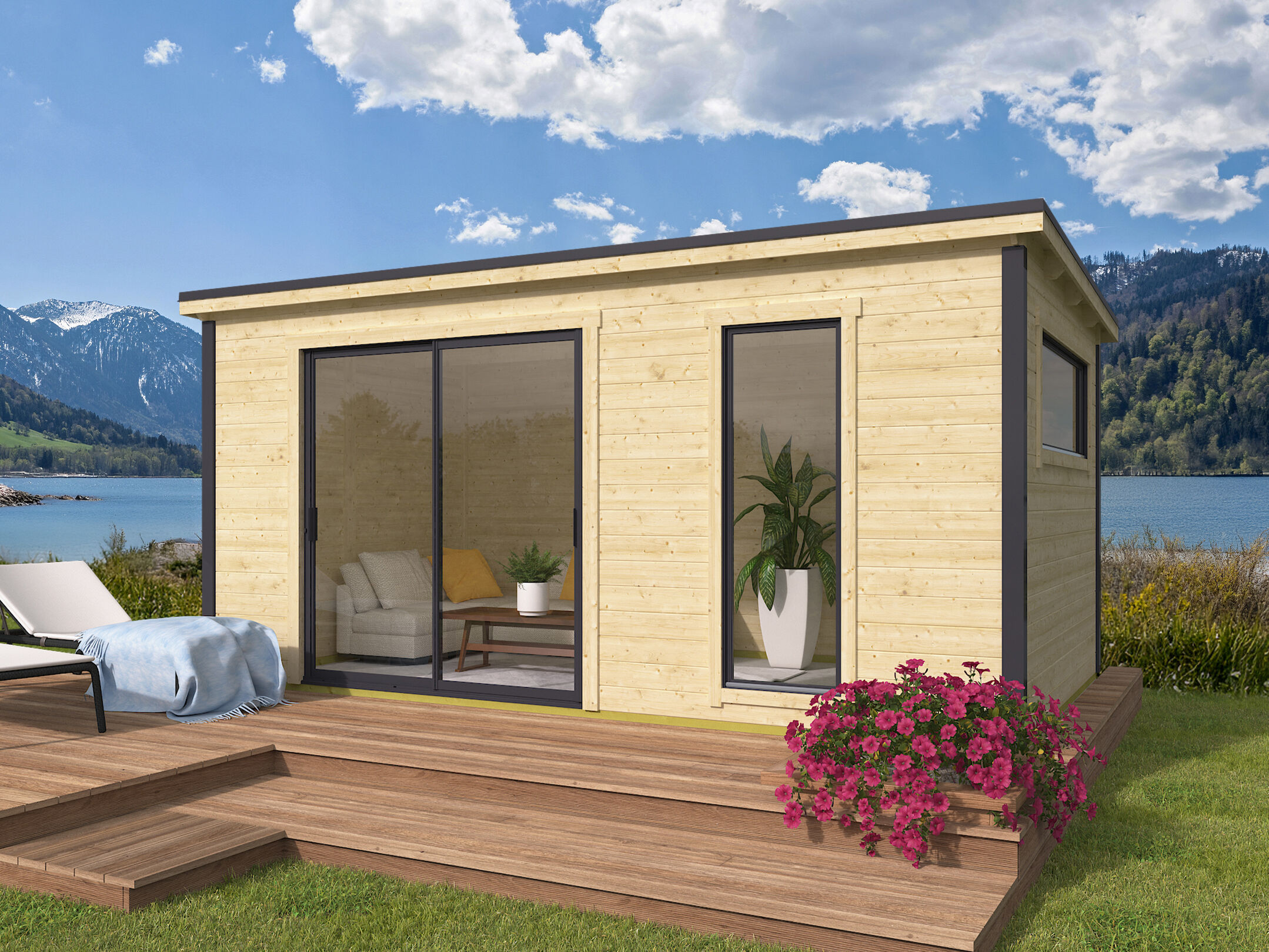 26% Rabatt ! Fjordholz Gartenhütte Modell Juist-3 5x3m Unkategorisiert online kaufen 26% Rabatt ! Fjordholz Gartenhütte Modell Juist-3 5x3m Unkategorisiert online kaufen