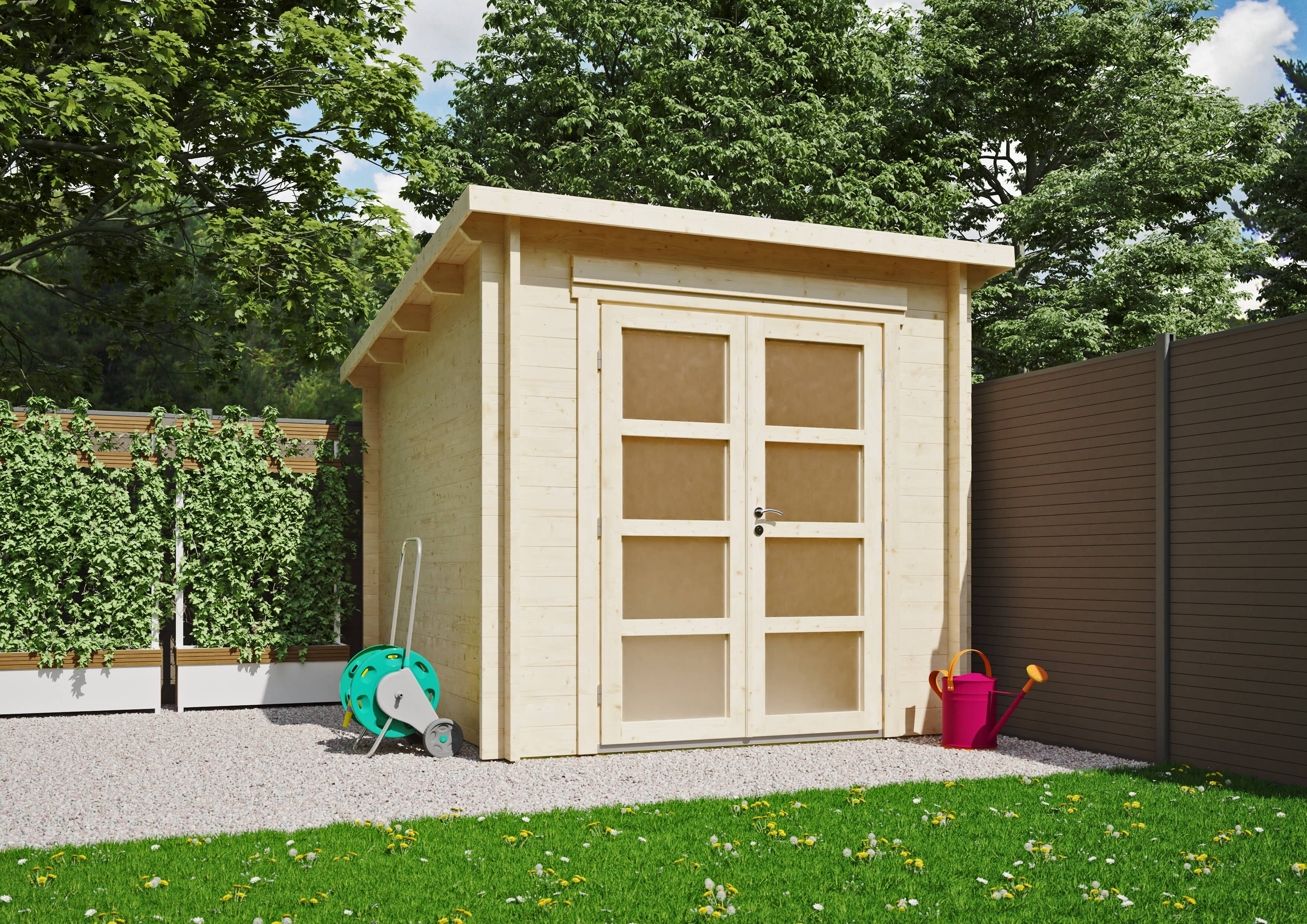 26% Rabatt ! Fjordholz Gartenhütte Modell Max 44 B Unkategorisiert online kaufen