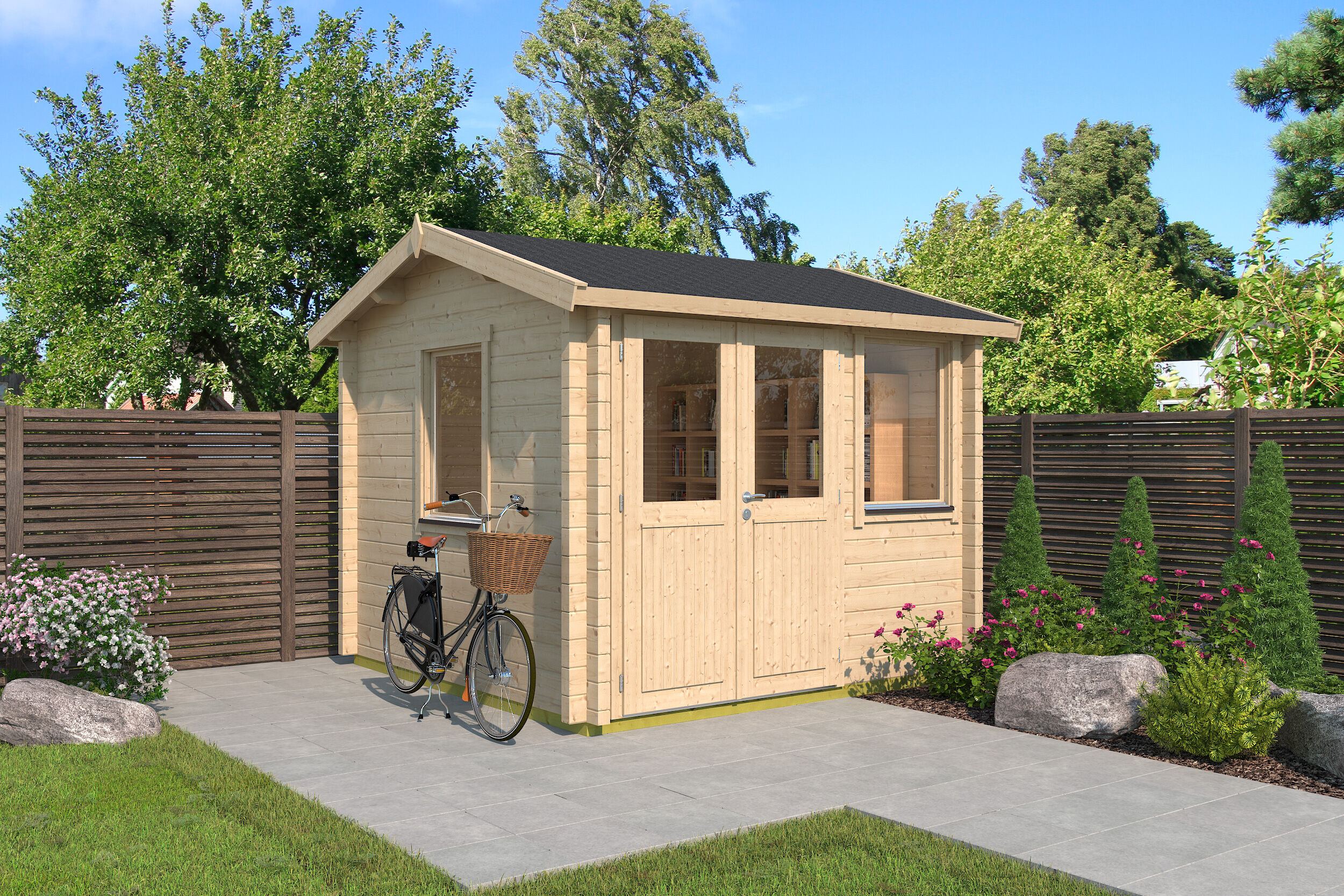 26% Rabatt ! Fjordholz Gartenhütte Modell Narvic 70 A 4x3m Unkategorisiert online kaufen