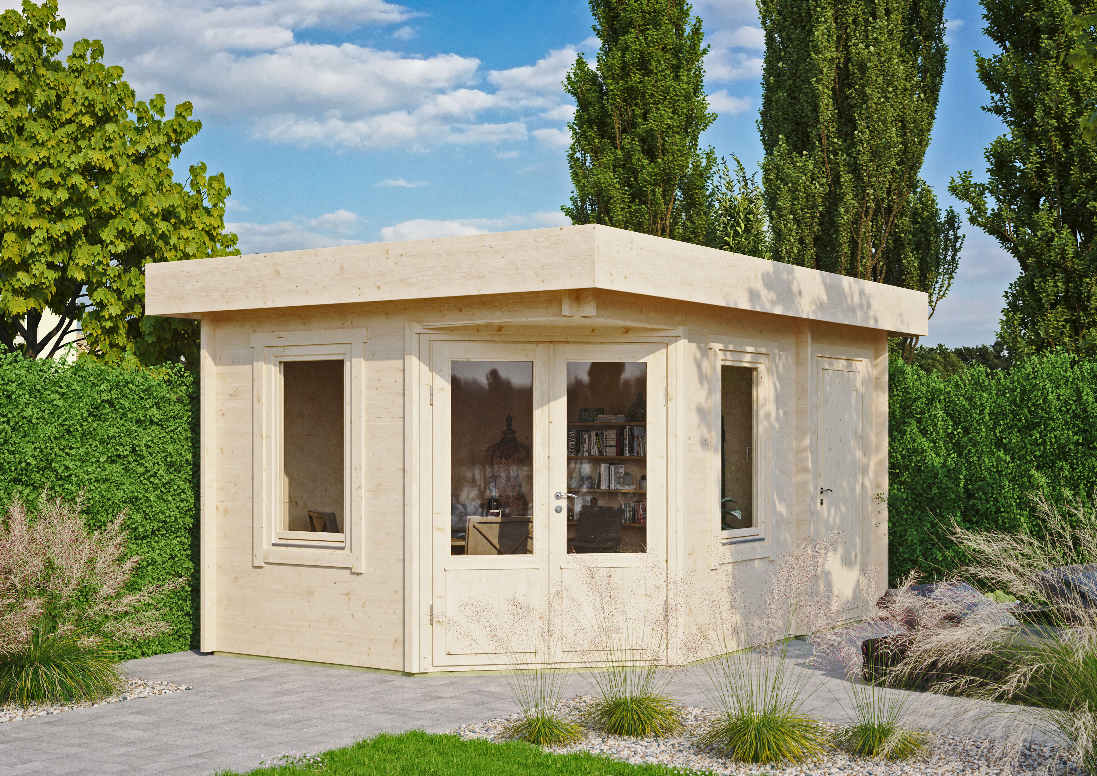 26% Rabatt ! Fjordholz Gartenhütte Modell Nora 44 C Klassik 4x3m Unkategorisiert online kaufen