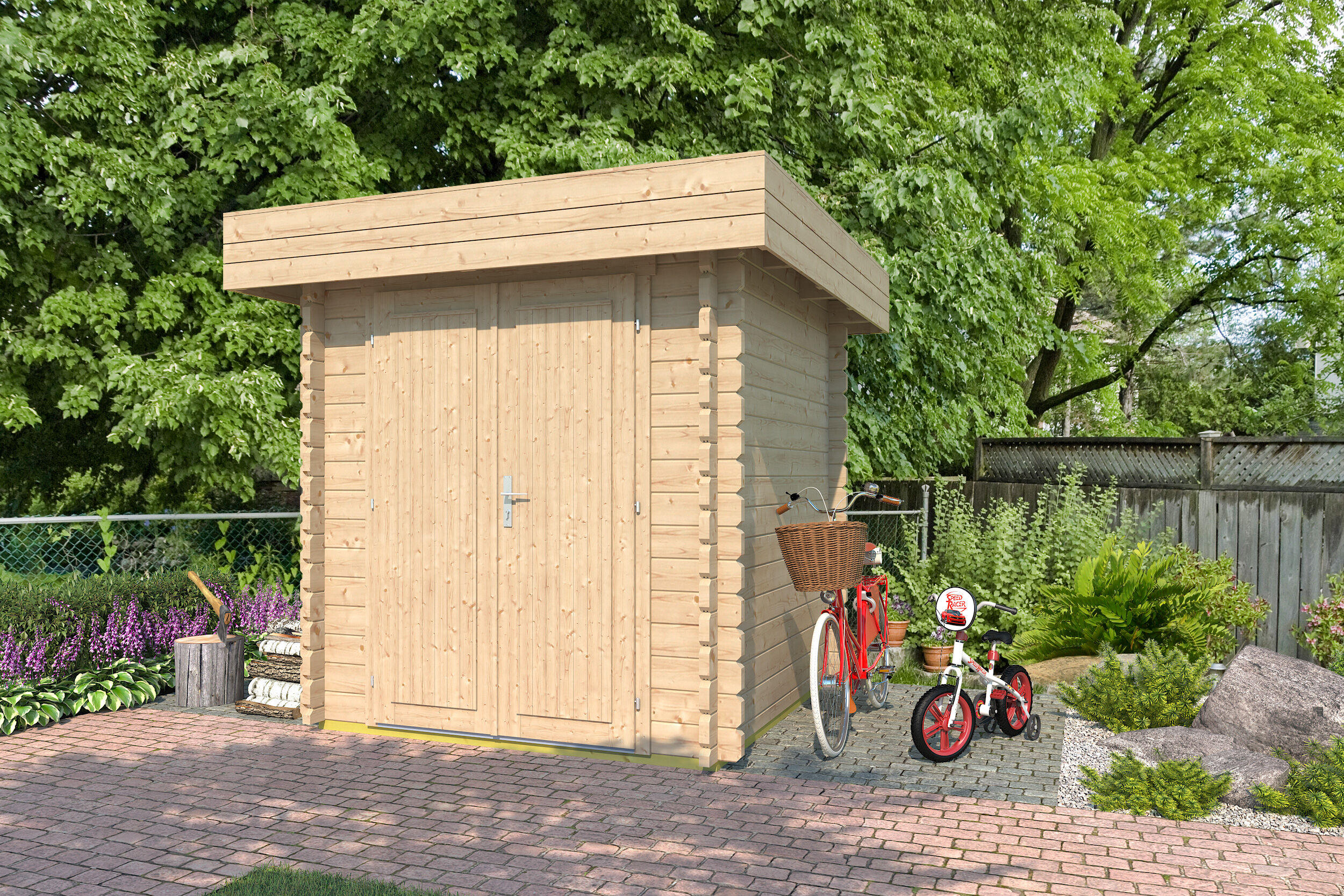 26% Rabatt ! Fjordholz Gartenhütte Modell Rob 44 A Unkategorisiert online kaufen