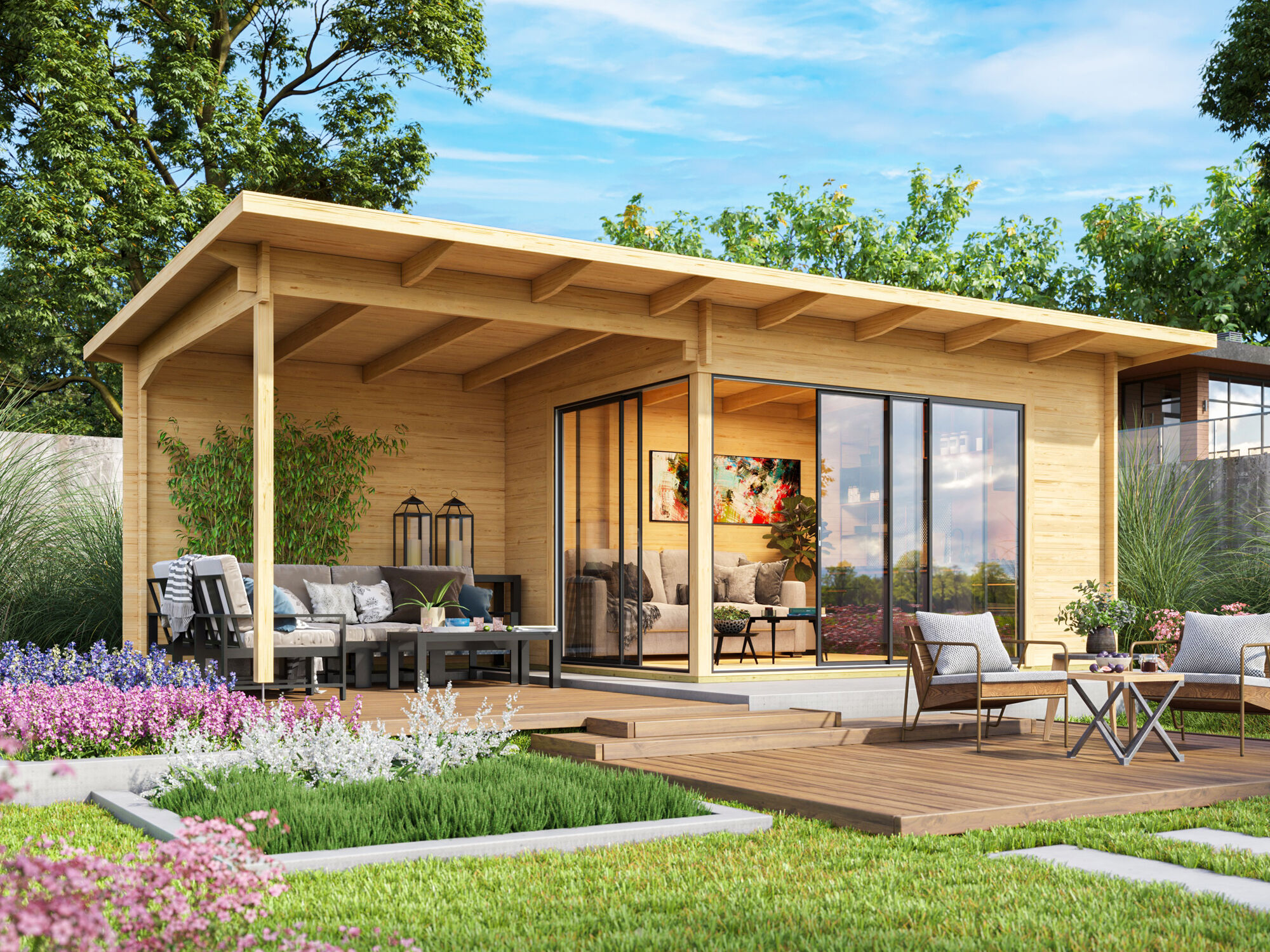 26% Rabatt ! Fjordholz Gartenhütte Modell Starla 70 D Premium 8x4m Unkategorisiert online kaufen 26% Rabatt ! Fjordholz Gartenhütte Modell Starla 70 D Premium 8x4m Unkategorisiert online kaufen