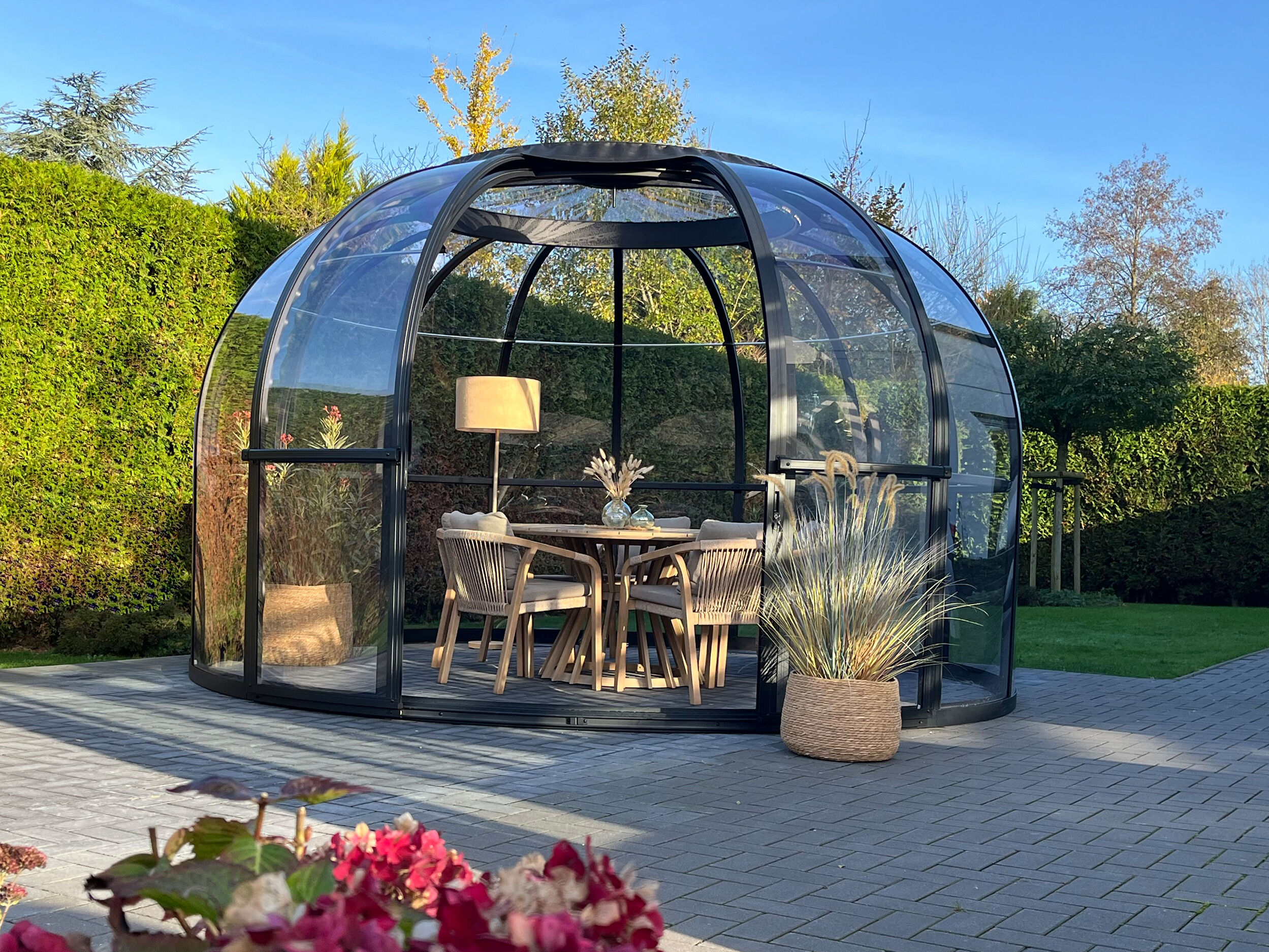 26% Rabatt ! Fjordholz Sky Lounge - Garten Iglu Größe 360 cm 4x4m Unkategorisiert online kaufen