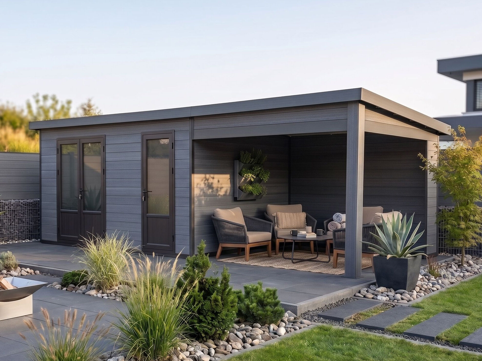 28% Rabatt ! WPC Gartenhütte Modell Style DeLuxe 2-Raum mit Loun 6x4m Unkategorisiert online kaufen 28% Rabatt ! WPC Gartenhütte Modell Style DeLuxe 2-Raum mit Loun 6x4m Unkategorisiert online kaufen