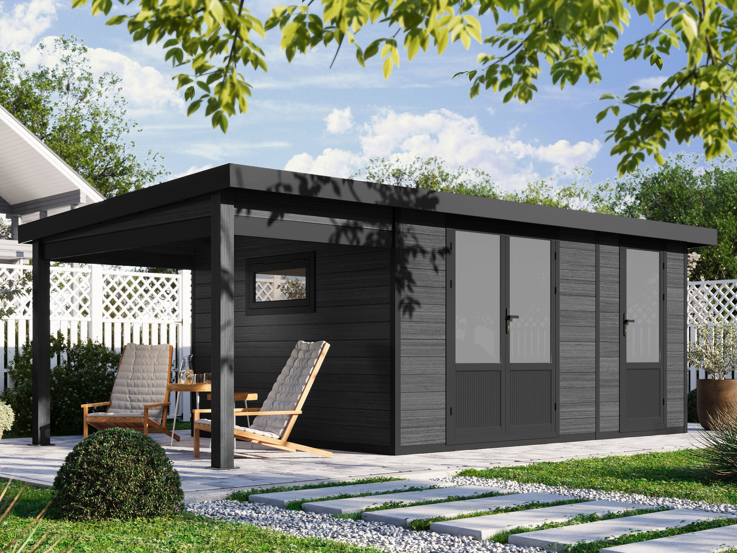 33% Rabatt ! WPC Gartenhütte Modell Style DeLuxe 2-Raum mit Seit 6x4m Unkategorisiert online kaufen 33% Rabatt ! WPC Gartenhütte Modell Style DeLuxe 2-Raum mit Seit 6x4m Unkategorisiert online kaufen