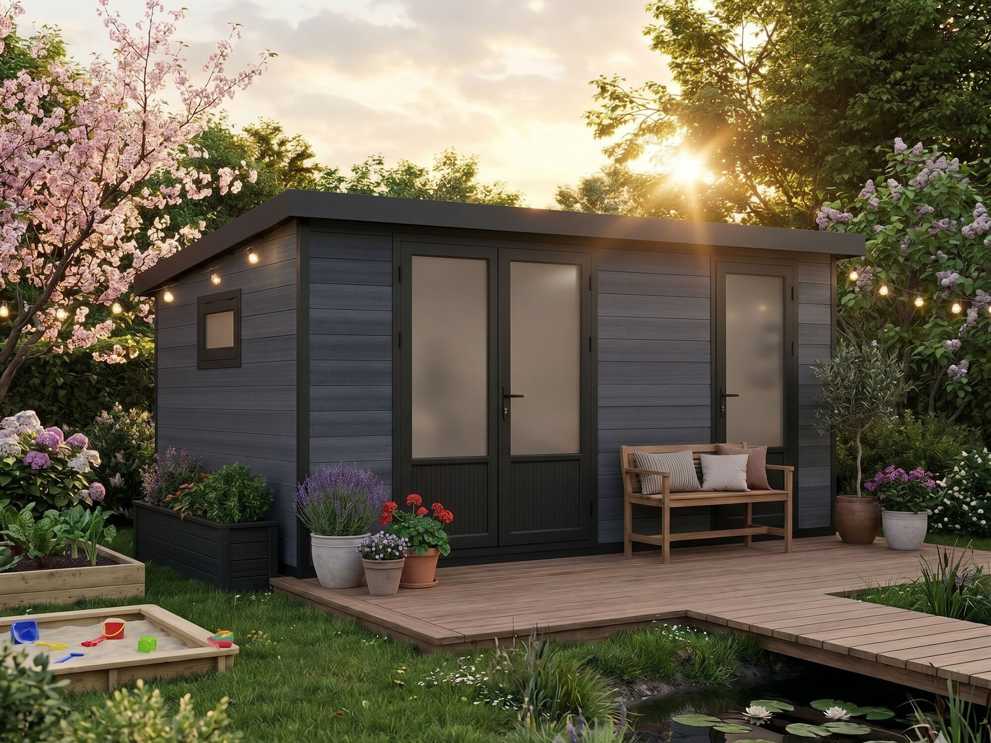 36% Rabatt ! WPC Gartenhütte Modell Style DeLuxe 2-Raum 12,24 m² 4x3m Unkategorisiert online kaufen 36% Rabatt ! WPC Gartenhütte Modell Style DeLuxe 2-Raum 12,24 m² 4x3m Unkategorisiert online kaufen