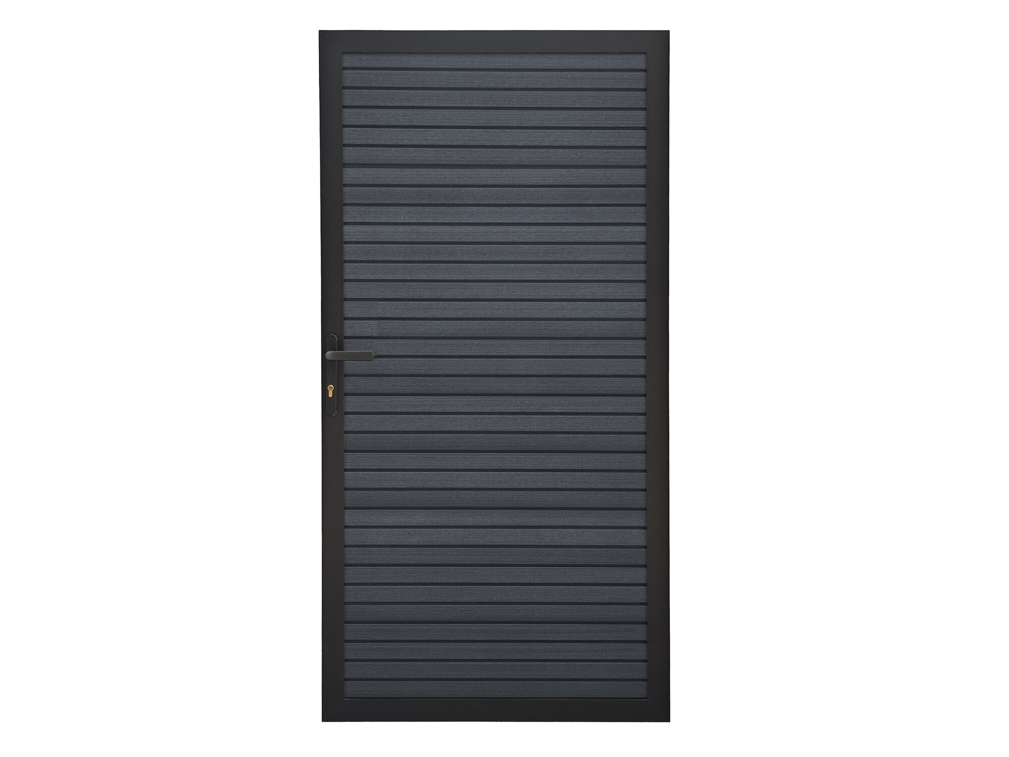 37% Rabatt ✓ WPC Einzeltor FineLine 100x180 cm Anthrazit | modern Unkategorisiert online kaufen