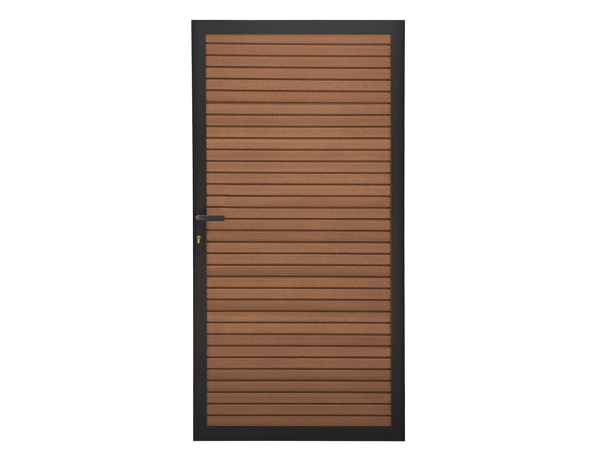 37% Rabatt ✓ WPC Einzeltor FineLine 100x180 cm Teak | modern Unkategorisiert online kaufen