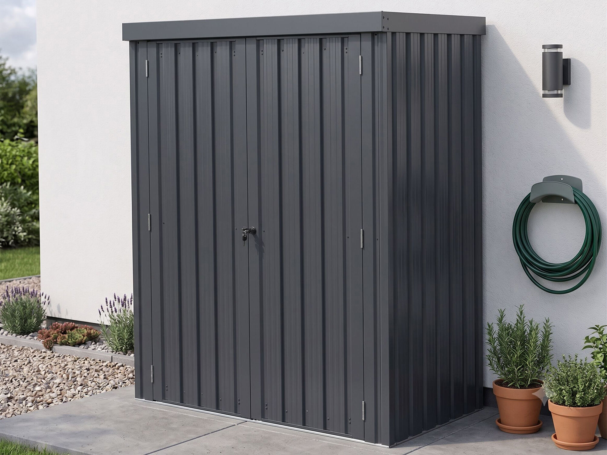 40% Rabatt ✓ StarLine Metall Geräteschrank Patio 1,15 m² | Terrasse | modern Unkategorisiert online kaufen