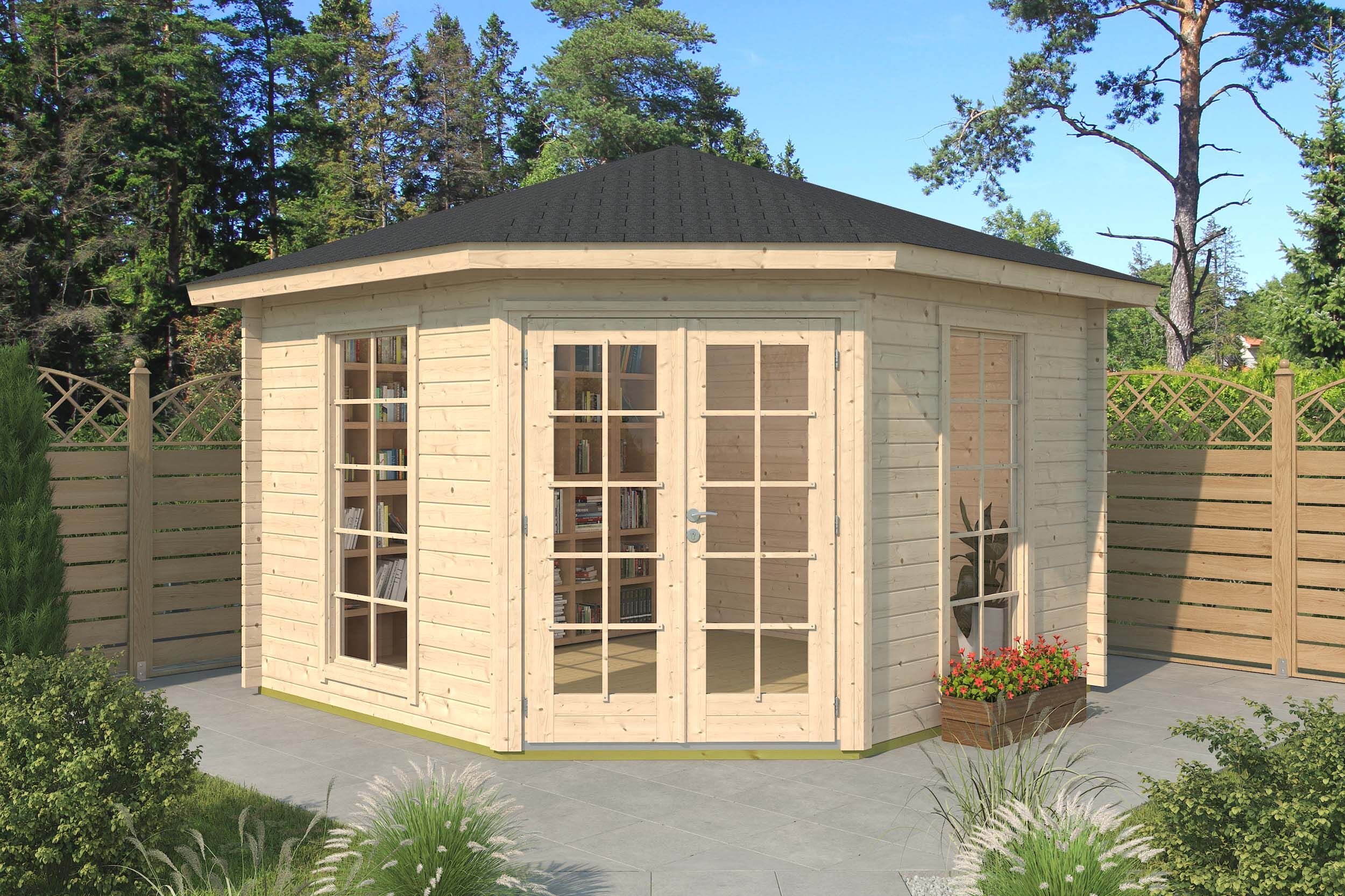26% Rabatt ! Gartenhaus Modell Michel 40 B online kaufen