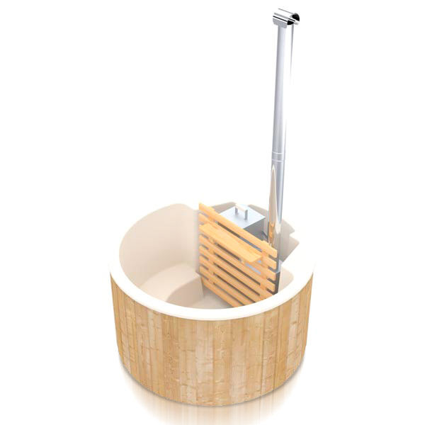 26% Rabatt ! Fjordholz Rund Linus 2 - Kleiner Hot Tub aus Holz online kaufen