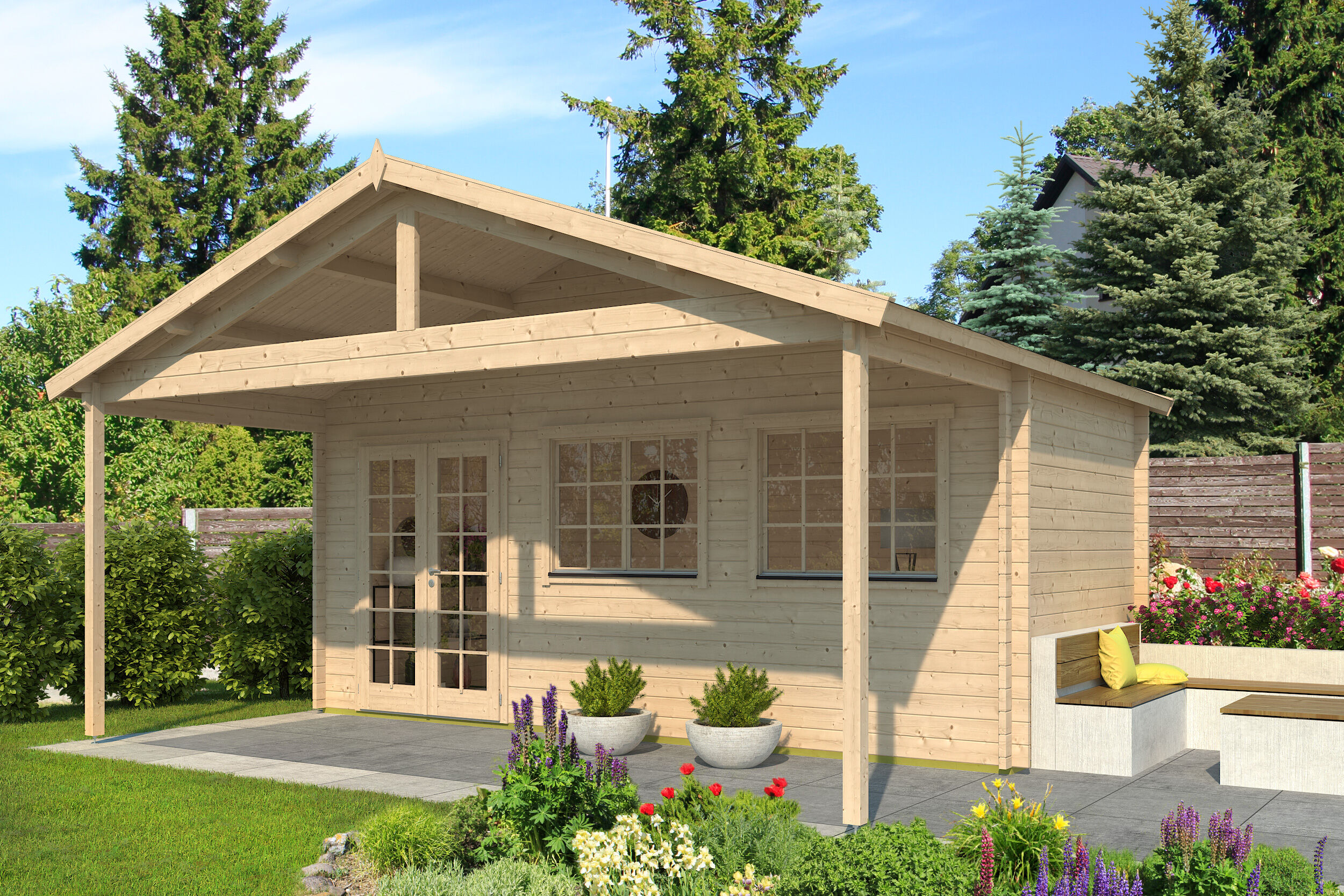 26% Rabatt ! Fjordholz Gartenhaus Modell Rolf 44 A mit Vordach online kaufen 26% Rabatt ! Fjordholz Gartenhaus Modell Rolf 44 A mit Vordach online kaufen