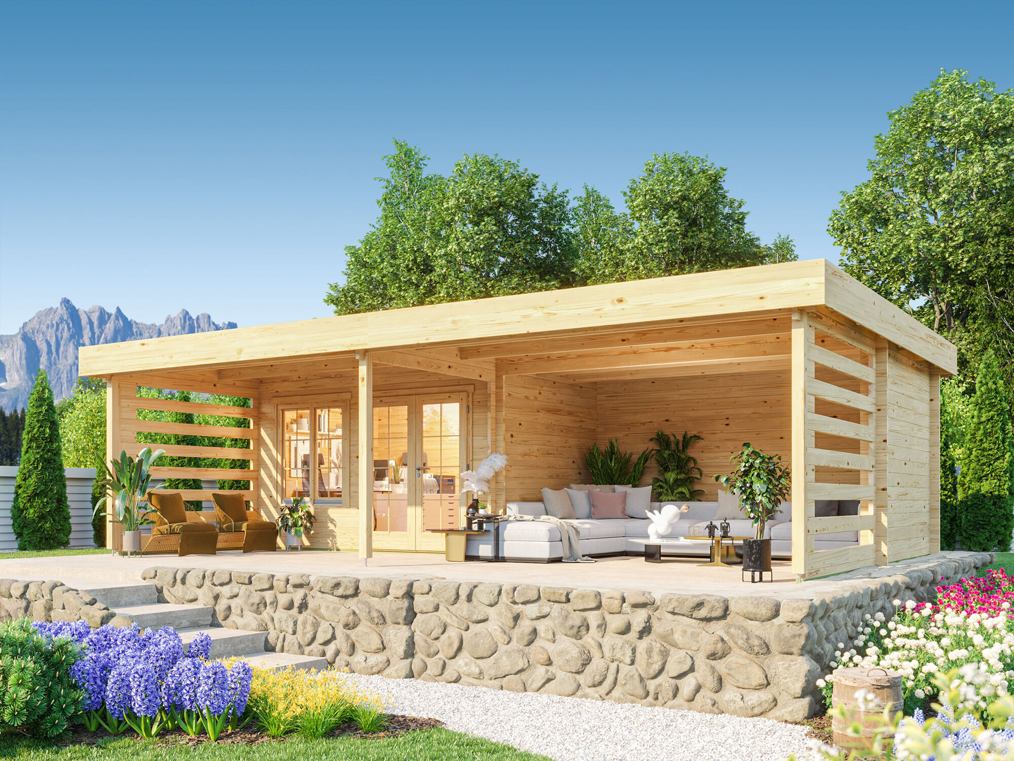 26% Rabatt ! Fjordholz Gartenhaus Modell Jonte 44 Unkategorisiert online kaufen