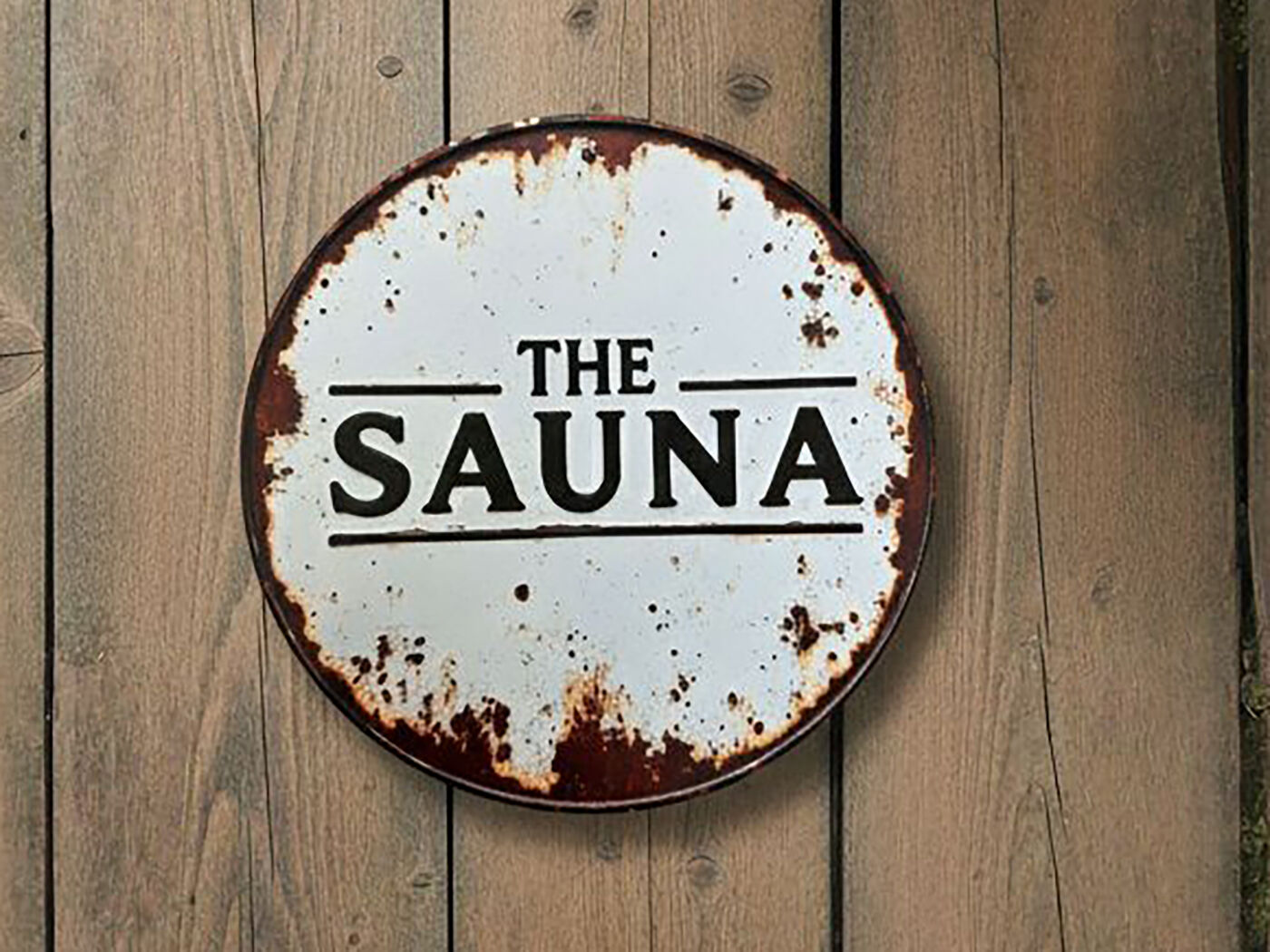 Sauna Dekoschild aus Metall Design 4 Unkategorisiert online kaufen
