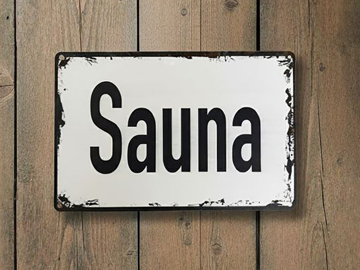 Sauna Dekoschild aus Metall Design 3 Unkategorisiert online kaufen