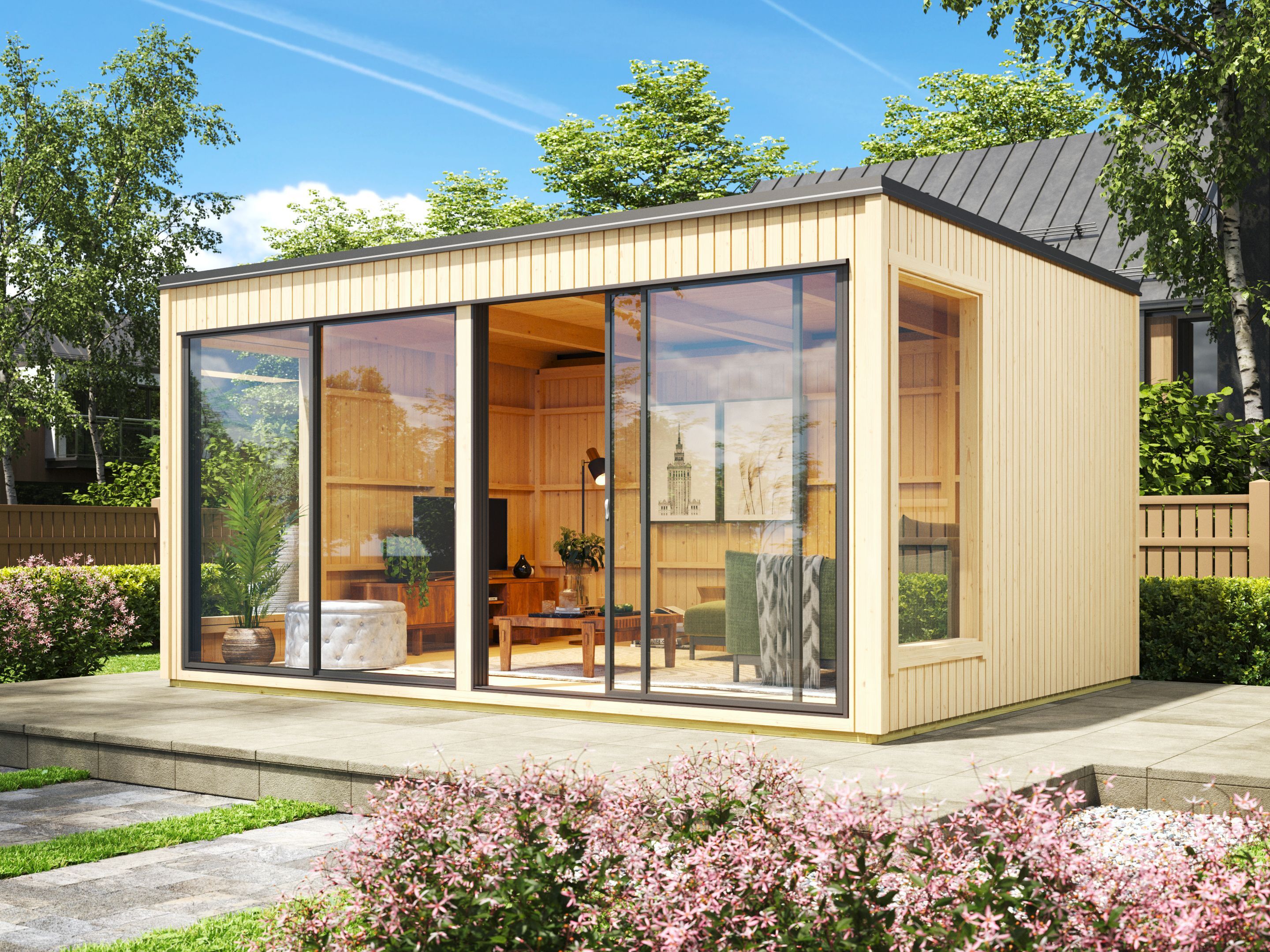 13% Rabatt ! Fjordholz Gartenhaus Modell Garden Cube B Unkategorisiert online kaufen