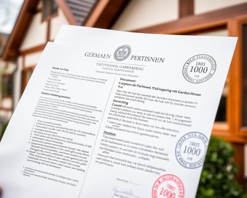 Baugenehmigung Gartenhaus Vorschriften