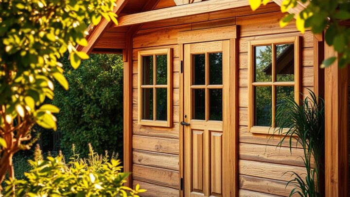 Die richtige Farbbehandlung für Gartenhäuser