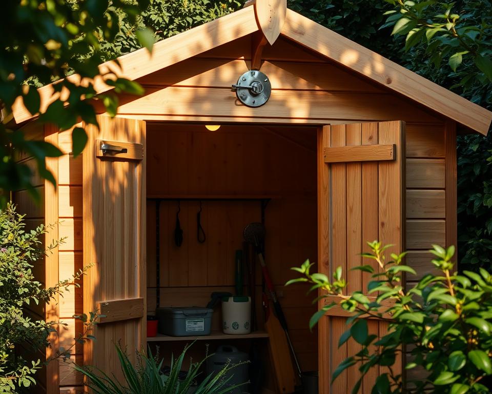 Gartenhaussicherheit Tipps