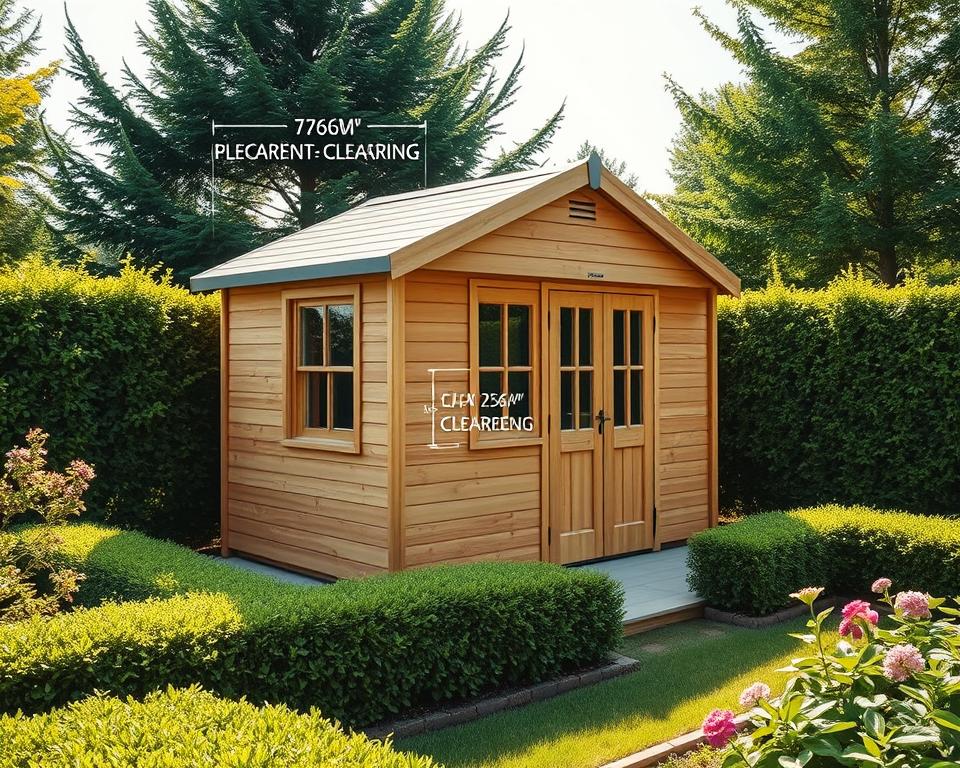 Gartenhütte Baubewilligung Größenvorschriften