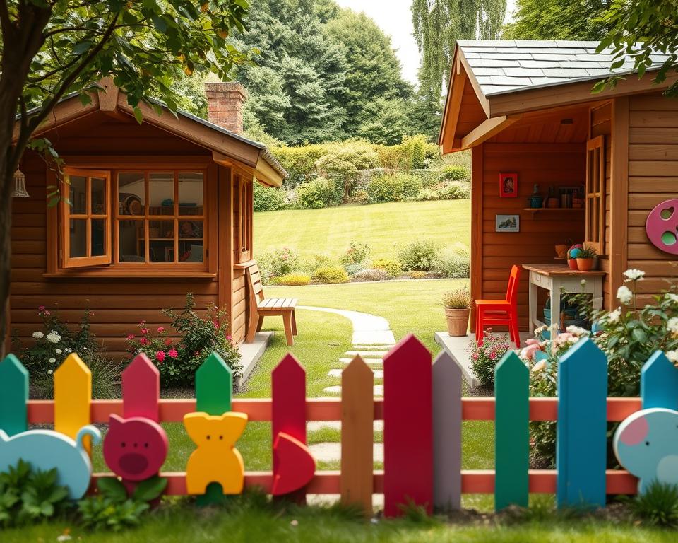 Kindgerechte Gartenhaus-Einrichtung