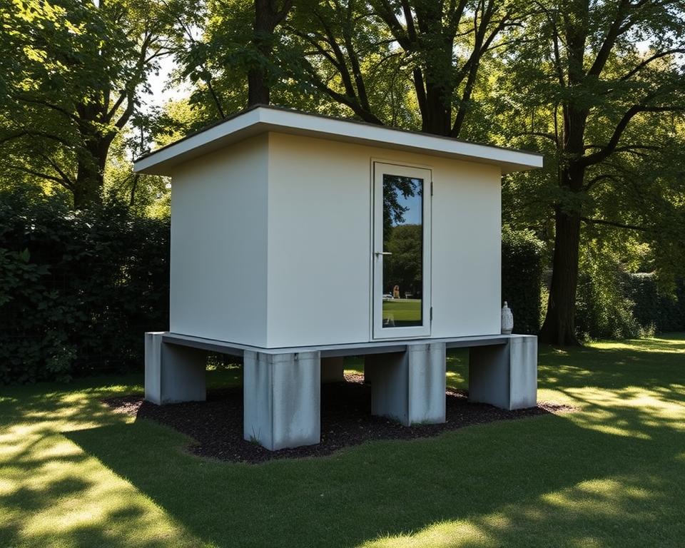 Punktfundament Gartenhaus Punktfundament Gartenhaus