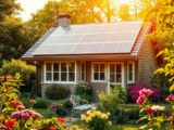 Solaranlage fürs Gartenhaus – Autarke Stromversorgung