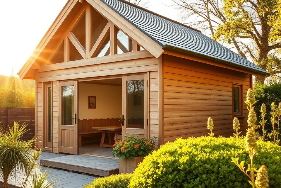 Wie man einen Carpport ins ein Gartenhaus umbaut Wie man einen Carpport ins ein Gartenhaus umbaut