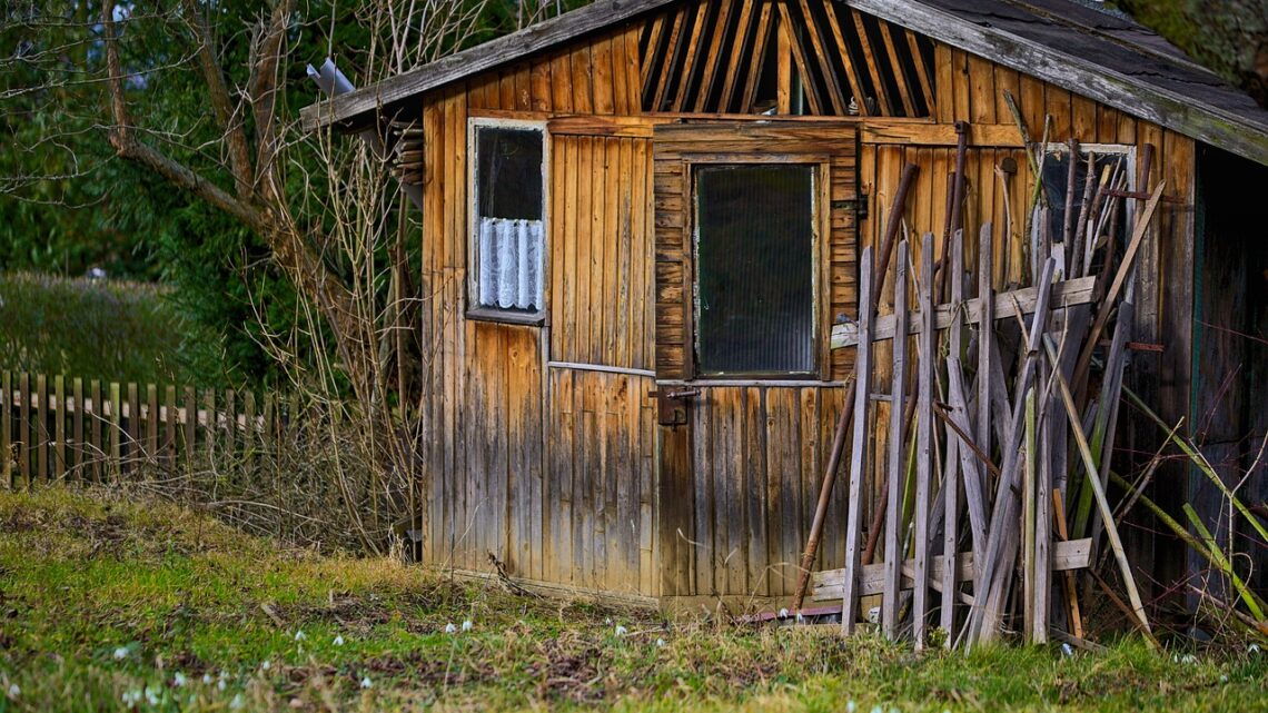 Auch die Gartenhütte kann für Diebe zum Objekt der Begierde werden
