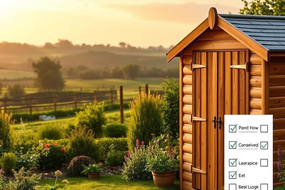 Gartenhütte-Kauf-Checkliste: Ihr Wegweiser Gartenhütte-Kauf-Checkliste: Ihr Wegweiser