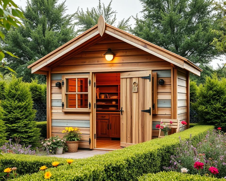 Gartenhütte Sicherheit