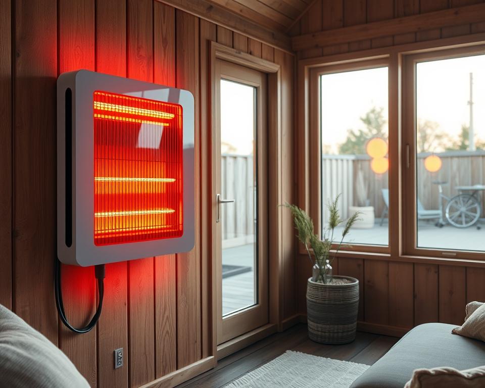 Infrarotheizung Gartenhaus moderne Heiztechnik