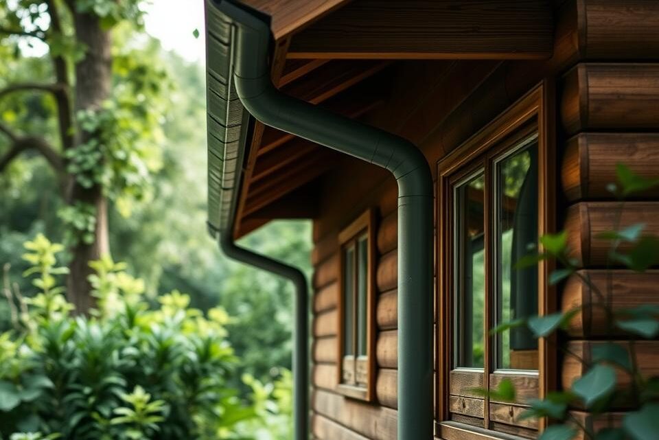 Braucht Ihre Gartenhütte Regenrinnen? Erfahren Sie mehr