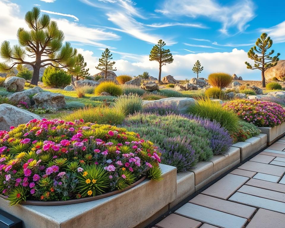 Pflanzen für Steingarten