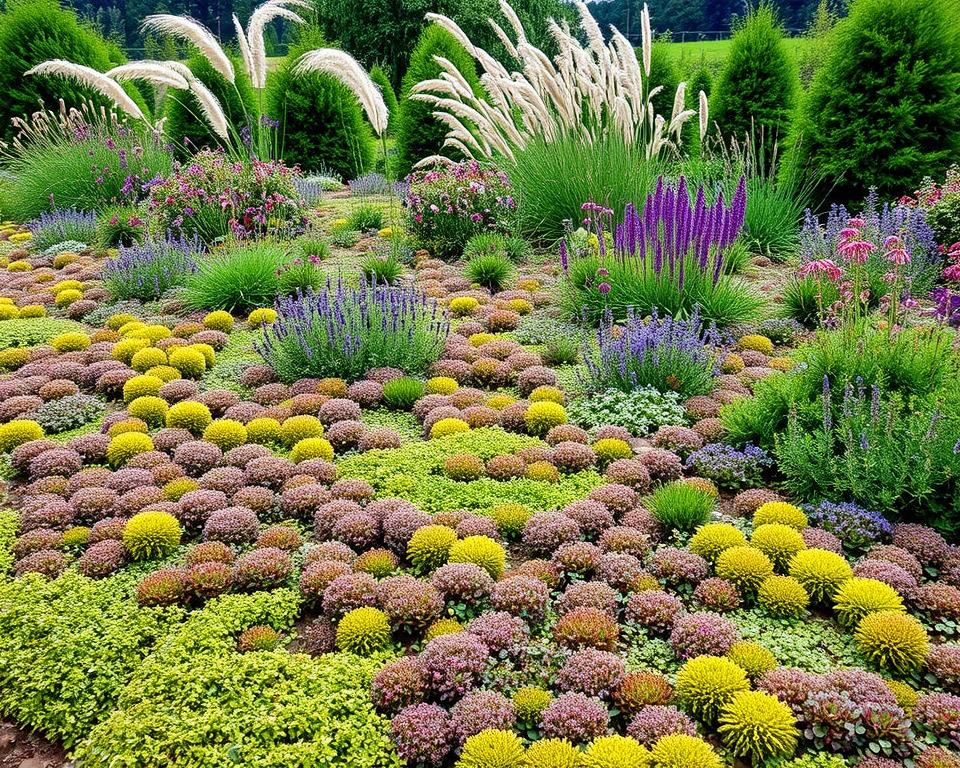 Stauden und Bodendecker im Garten