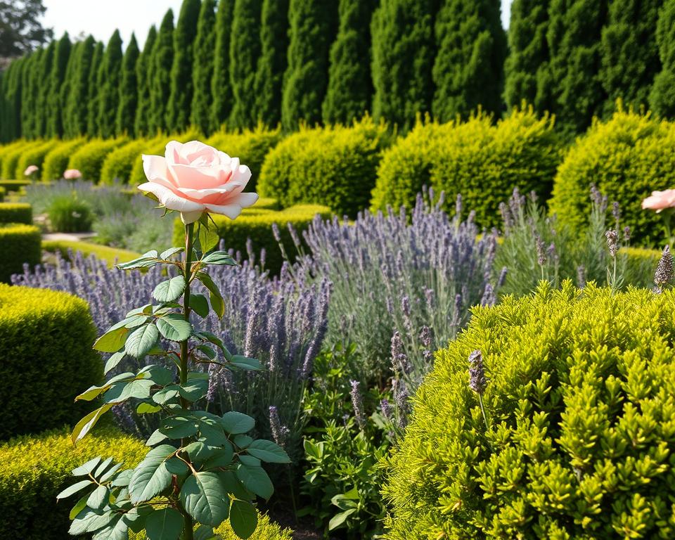 Sträucher Rosen Hecken pflegeleicht