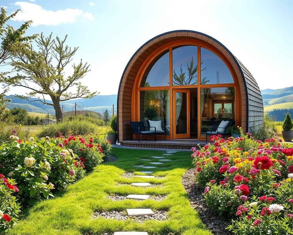 Tonnendach Gartenhaus Design Tonnendach Gartenhaus Design