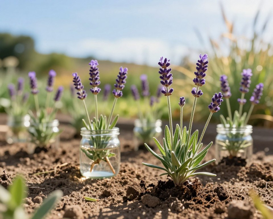 Lavendelstecklinge Standort