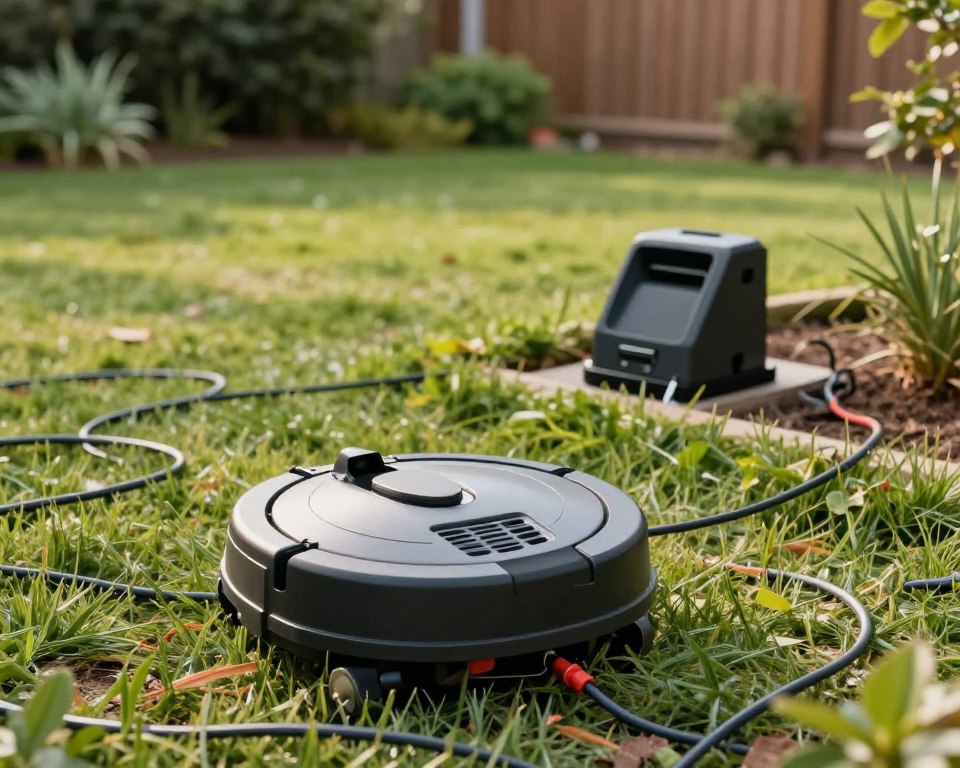 Mähroboter Installationsfehler