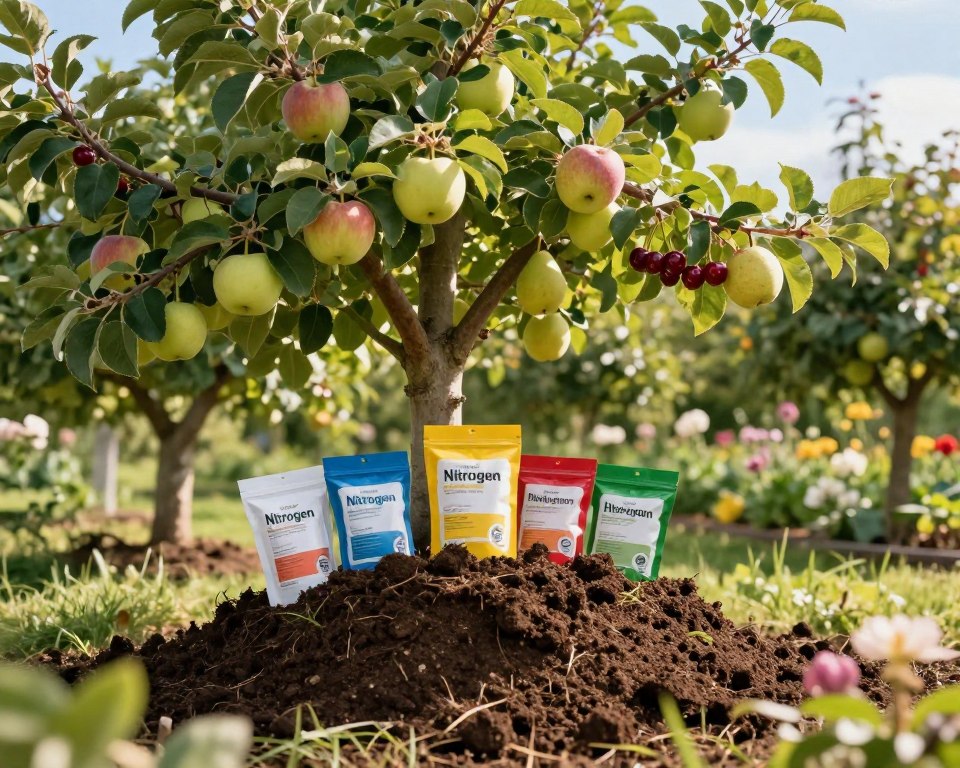Nährstoffe für Obstbäume