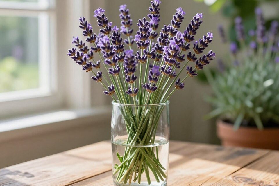 Lavendel vermehren Wasserglas: Einfache Anleitung