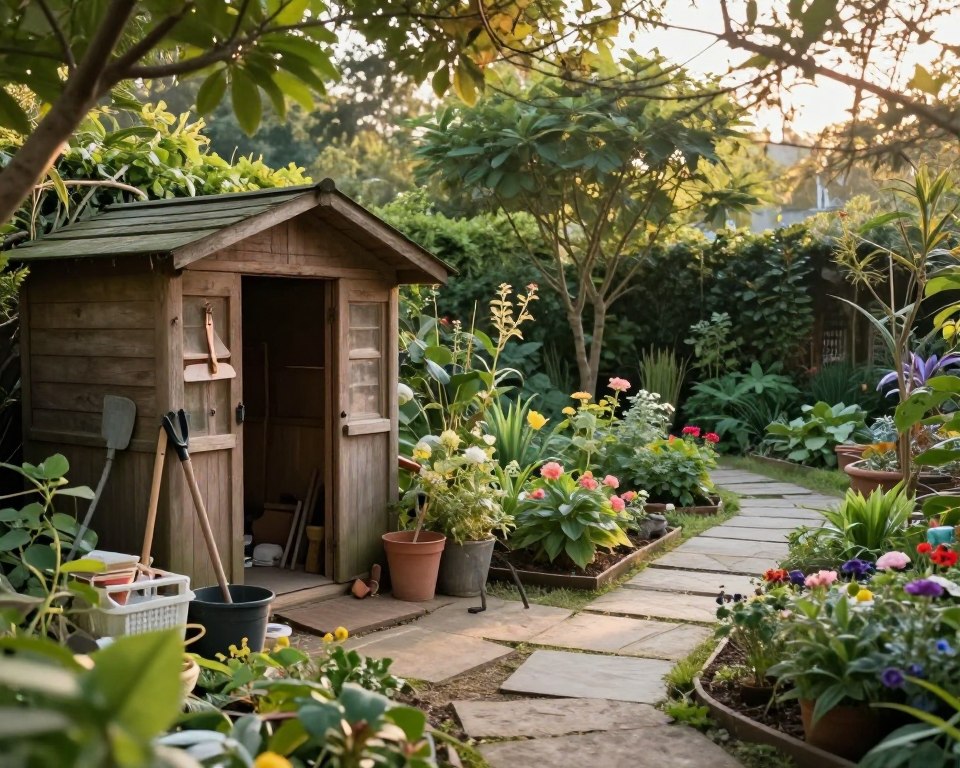 Feng Shui Fehler in Gartenhütten