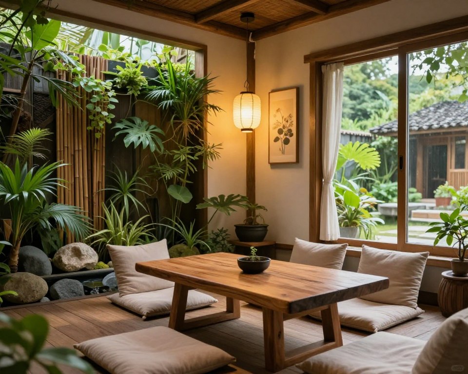 Inneneinrichtung Gartenhütte