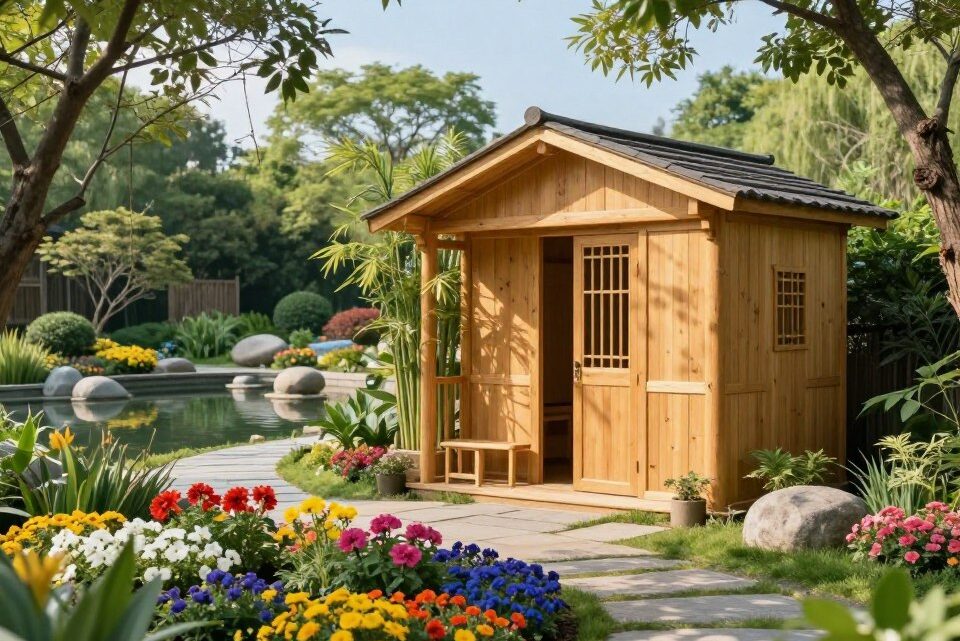 Feng Shui Regeln für deine Gartenhütte