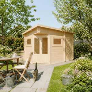 26% Rabatt ✓ 4 × 3 m | 5-Eck Gartenhütte Leva 2D | Massivholz Unkategorisiert online kaufen 26% Rabatt ✓ 4 × 3 m | 5-Eck Gartenhütte Leva 2D | Massivholz Unkategorisiert online kaufen