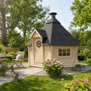 26% Rabatt ✓ 4 × 4 m | 6-Eck Grillkota Nils 9 m² | Massivholz Unkategorisiert online kaufen
