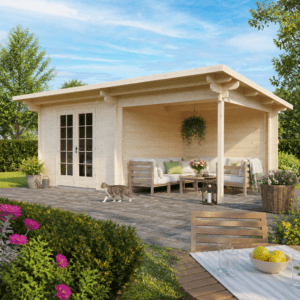 26% Rabatt ✓ 6 × 4 m | All-In Gartenhütte mit Terrasse inkl. Montage (wahl Unkategorisiert online kaufen