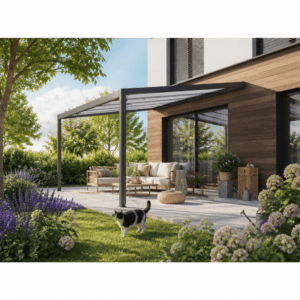 36% Rabatt ✓ Alu Terrassenüberdachung PolyLine 430 x 300 | modern Unkategorisiert online kaufen